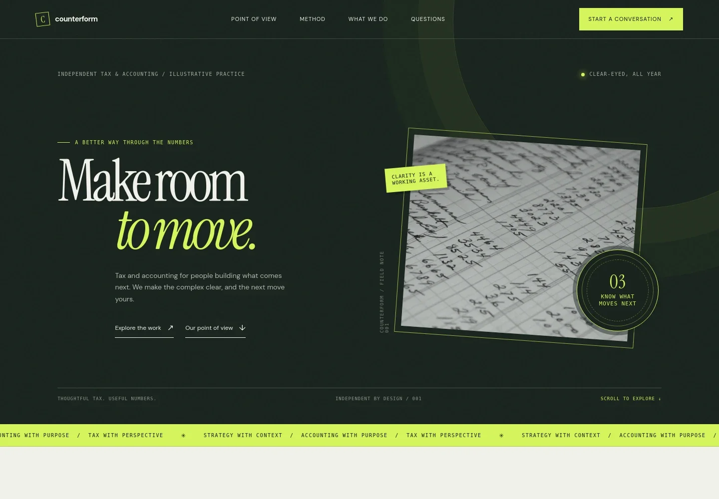 Tax Accounting Website Template