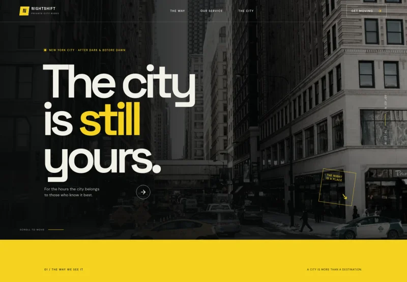 Taxi Driver Website Template