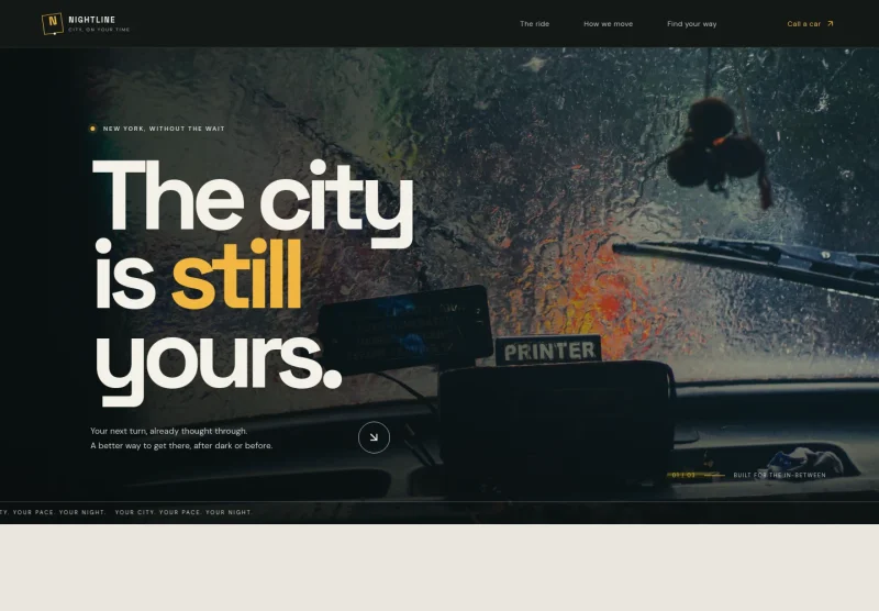 Taxi Website Template