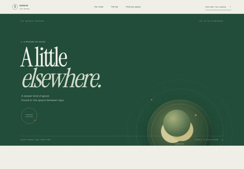 Tea Shop Website Template