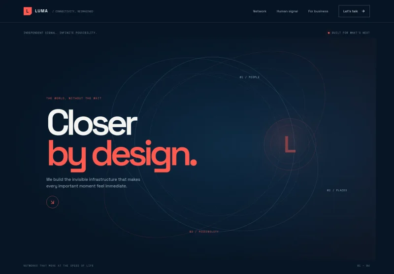 Telecommunication Website Template