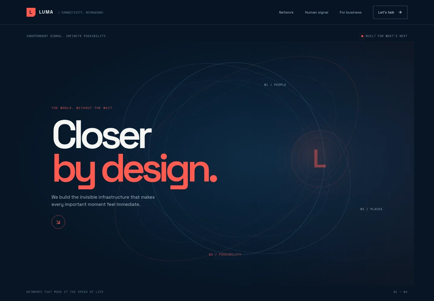 Telecommunication Website Template