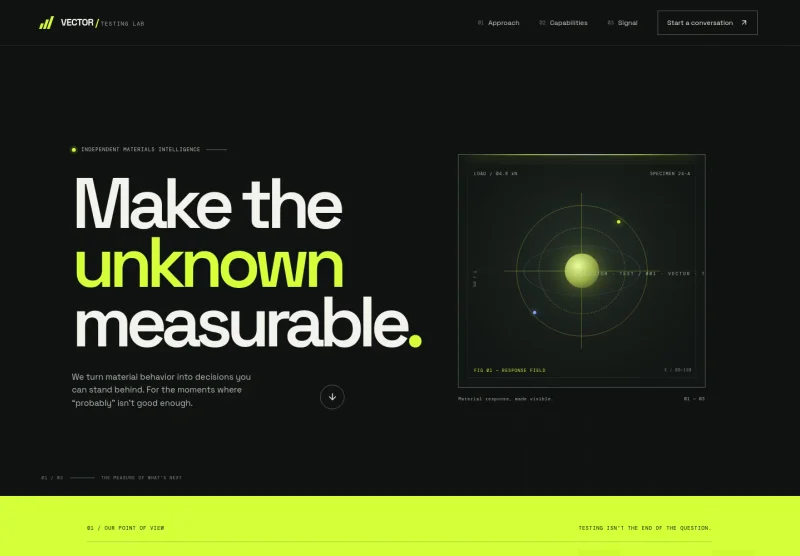Testing Lab Website Template