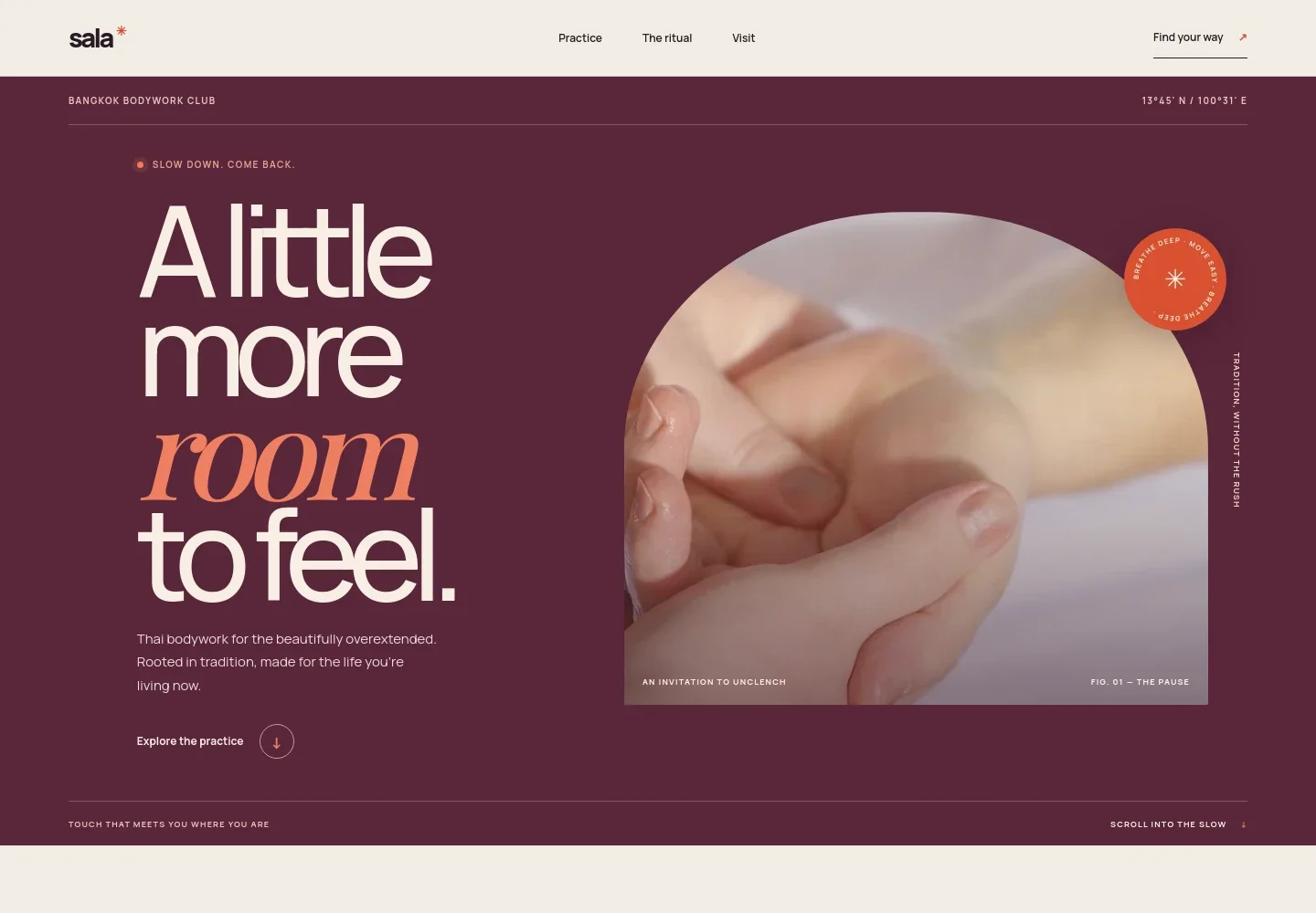 Thai Massage Website Template