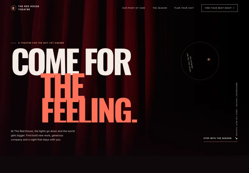 Theater Website Template
