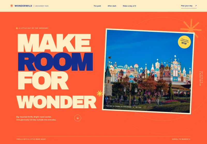 Theme Park Website Template