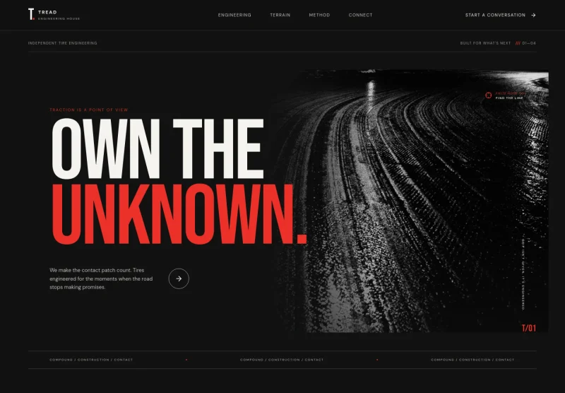 Tire Manufacturer Website Template