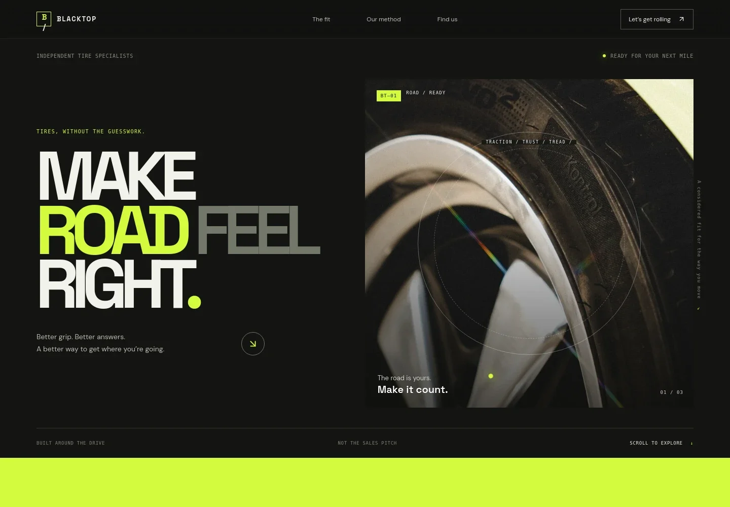 Tire Shop Website Template