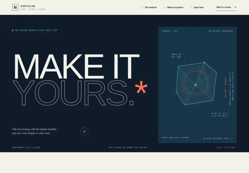Title Company Website Template