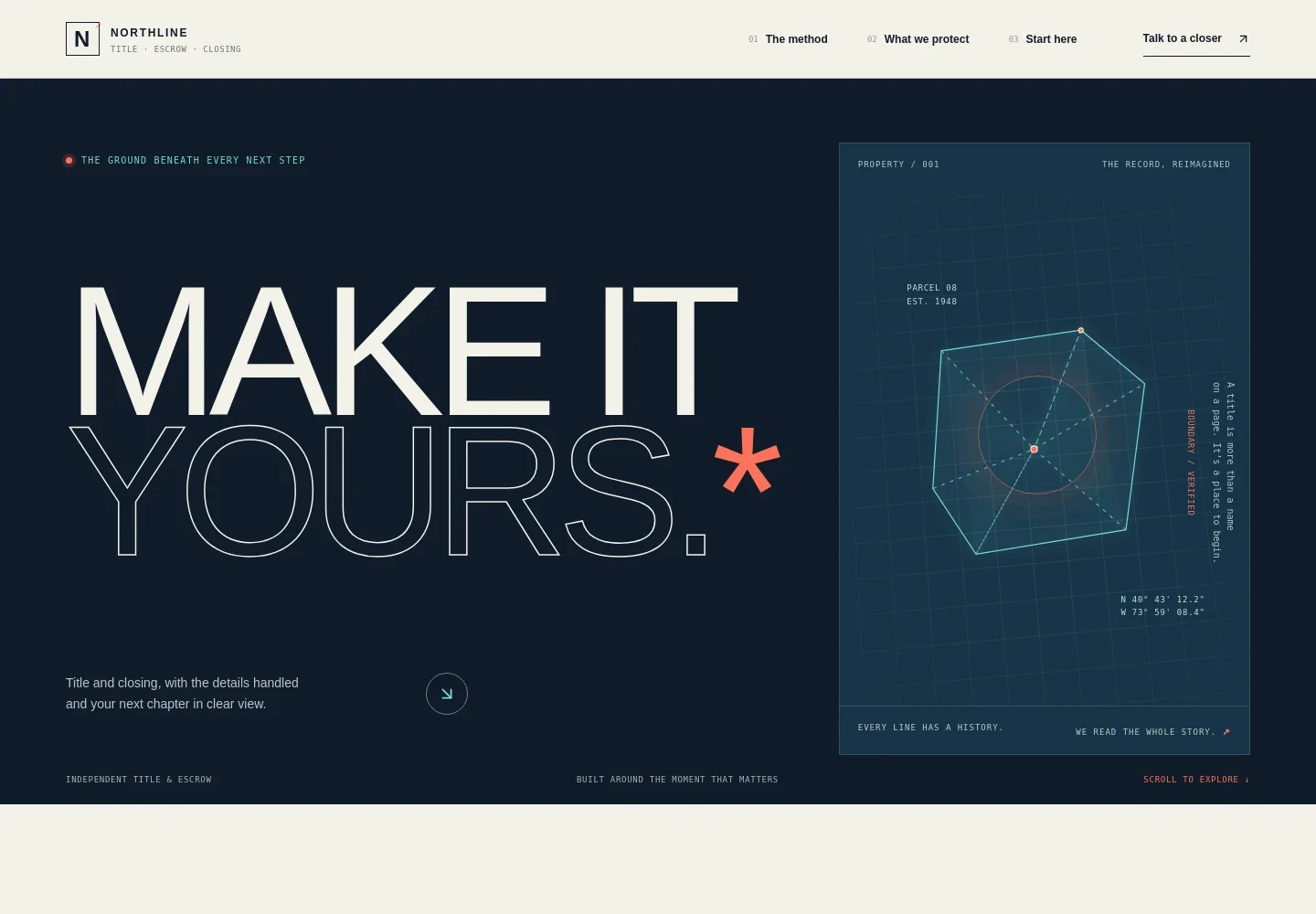 Title Company Website Template