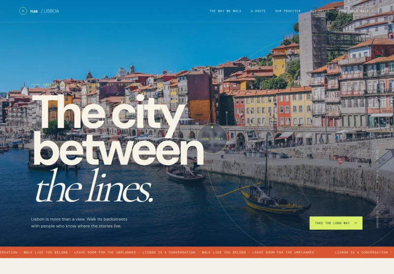 Tour Guide Website Template