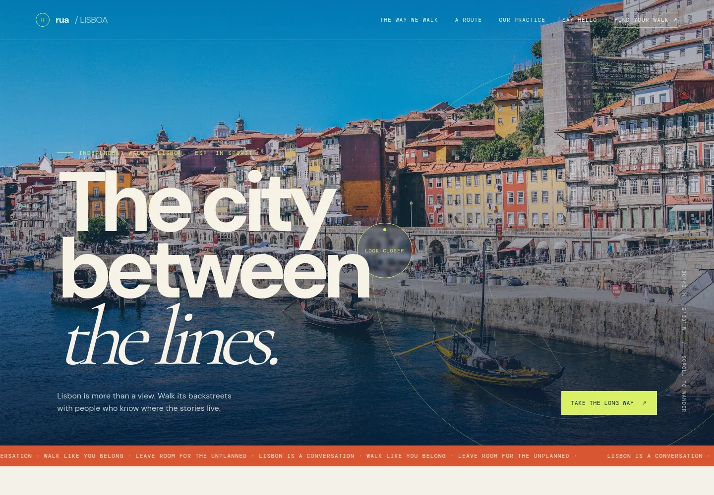 Tour Guide Website Template