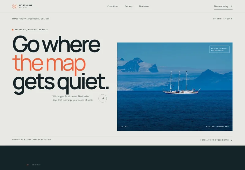 Tour Operator Website Template
