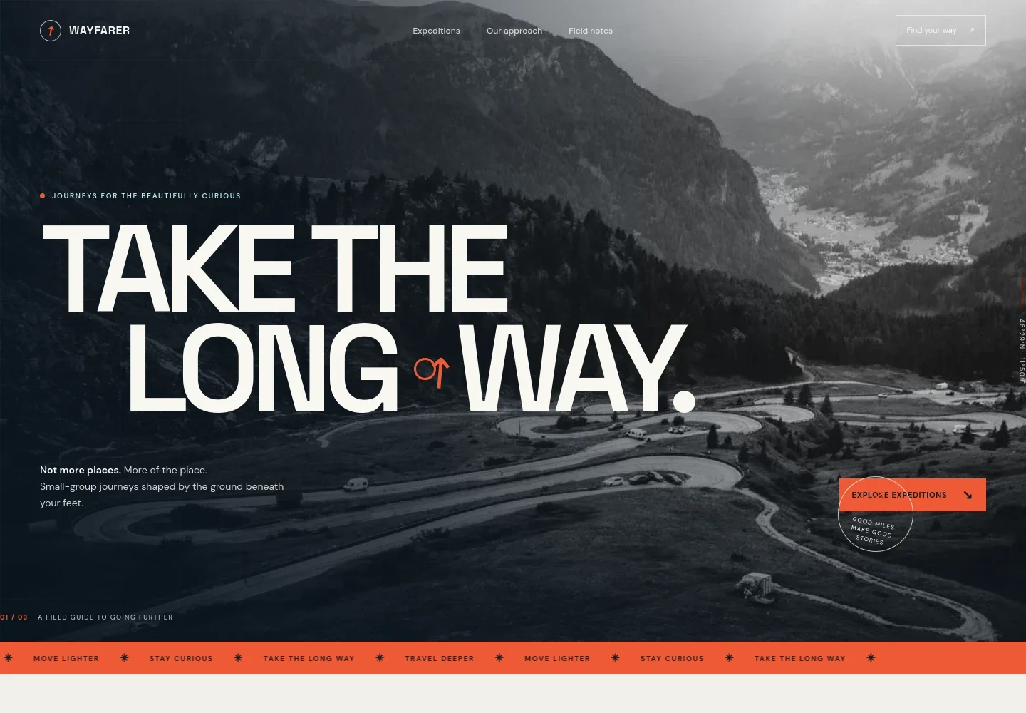 Tour Packages Website Template