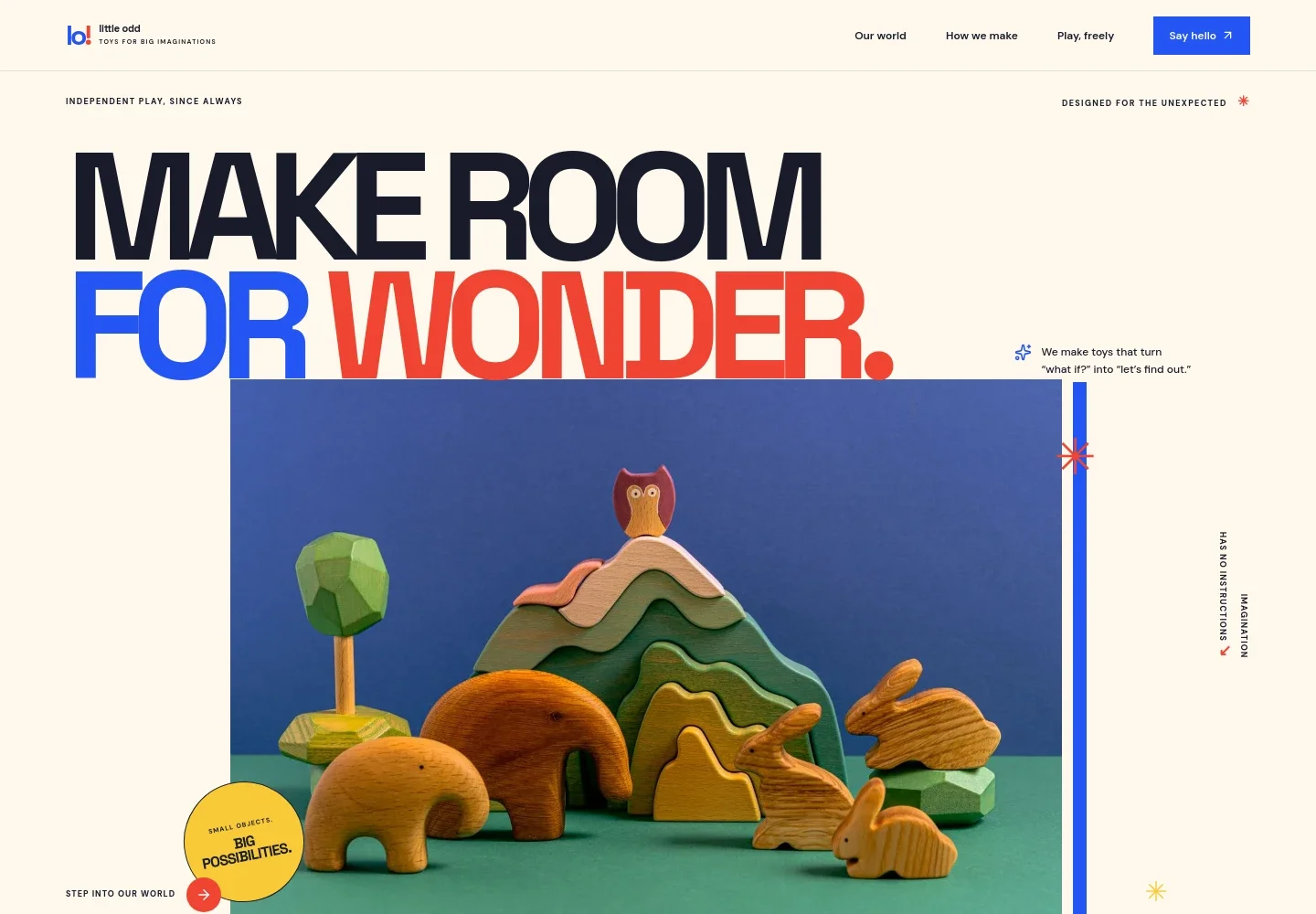 Toy Manufacturer Website Template