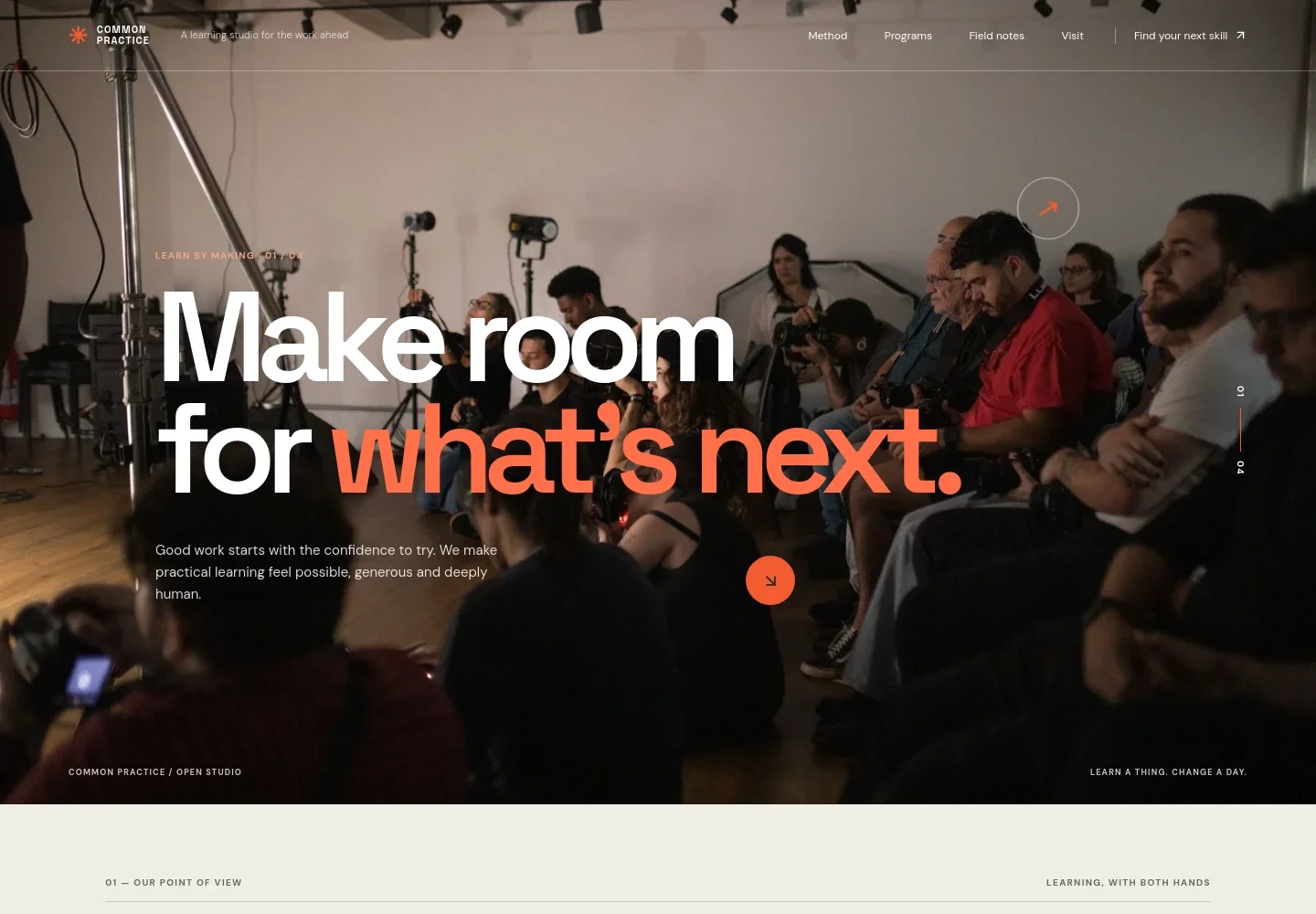 Training Center Website Template