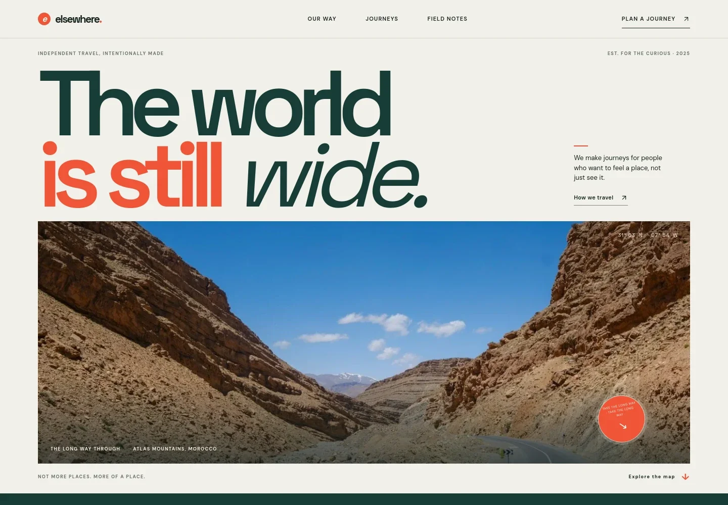 Travel Agency Website Template