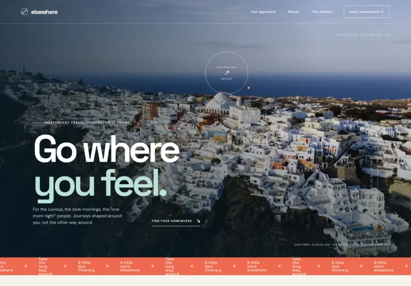 Travel Booking Website Template