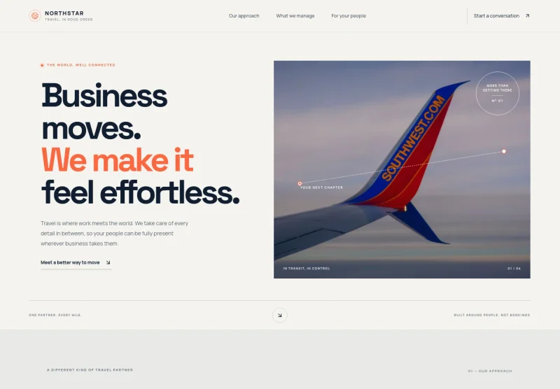Travel Management Website Template