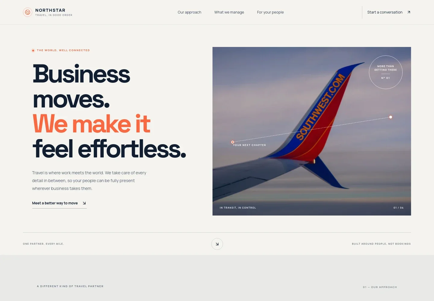 Travel Management Website Template
