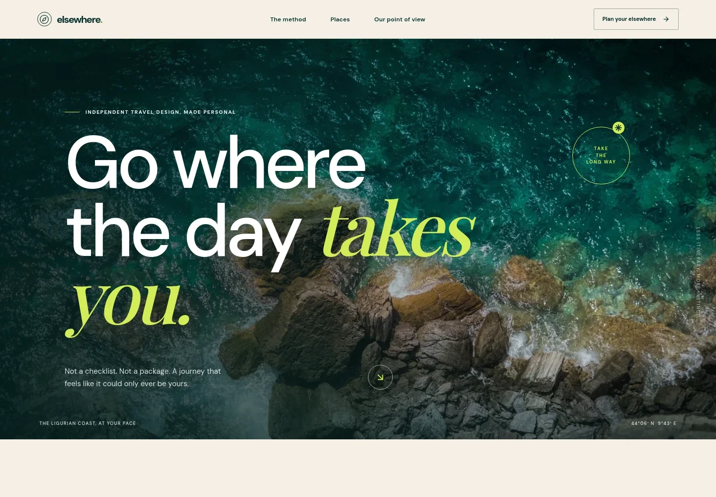 Travel Planner Website Template