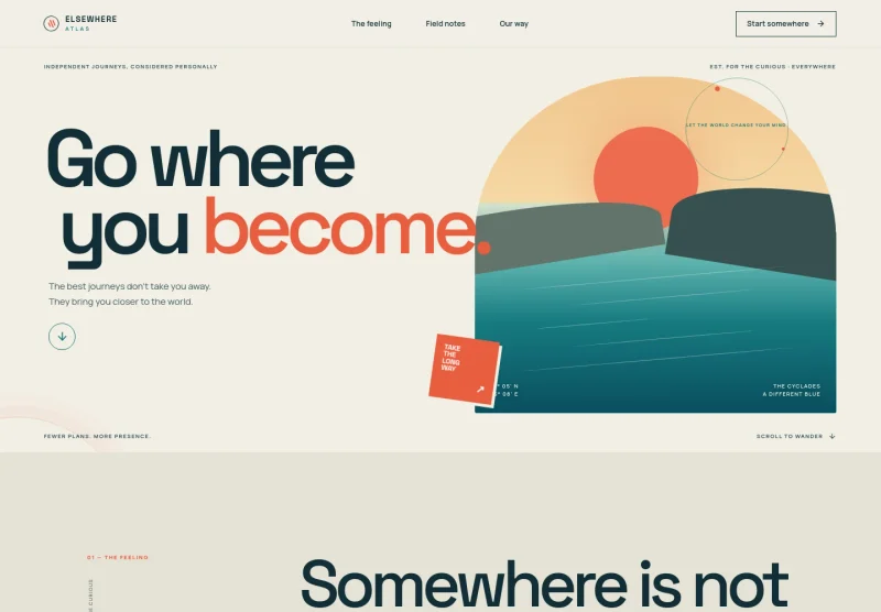 Travel Vacation Website Template
