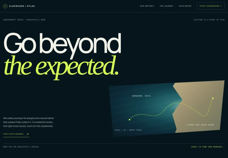 Travel Website Template