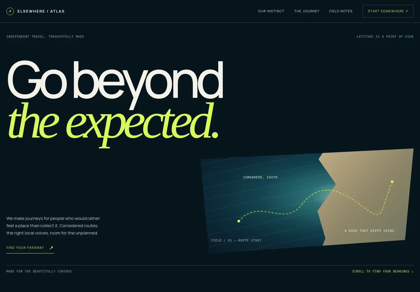 Travel Website Template