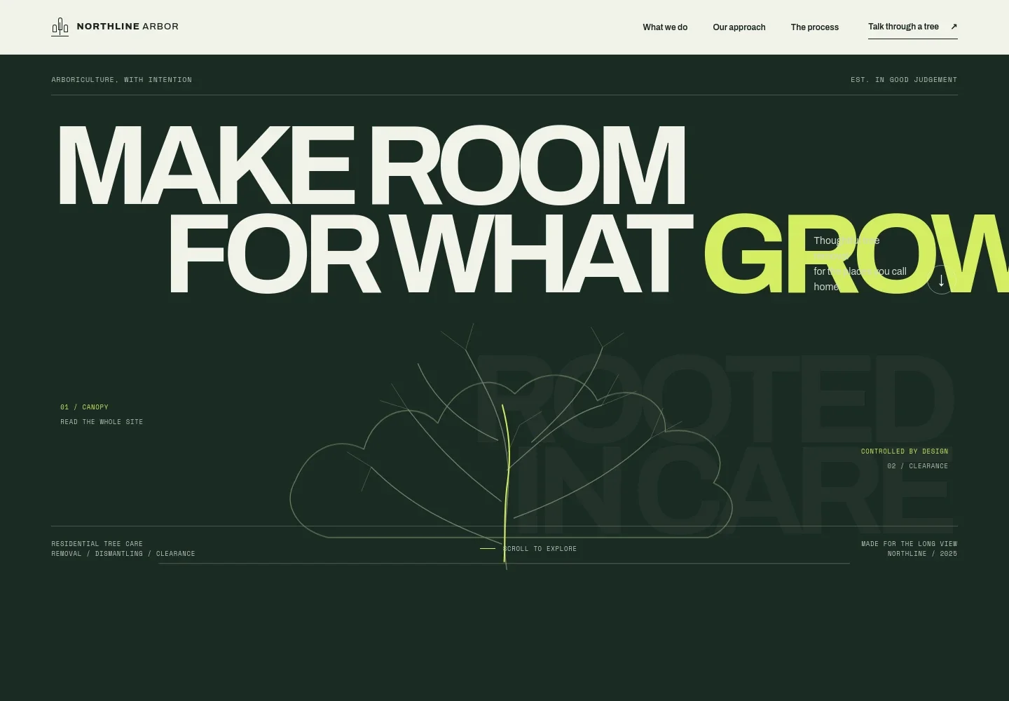 Tree Removal Website Template