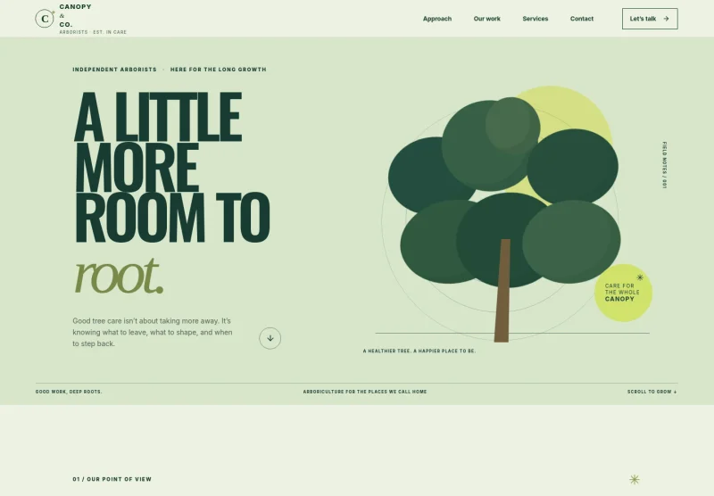 Tree Service Website Template