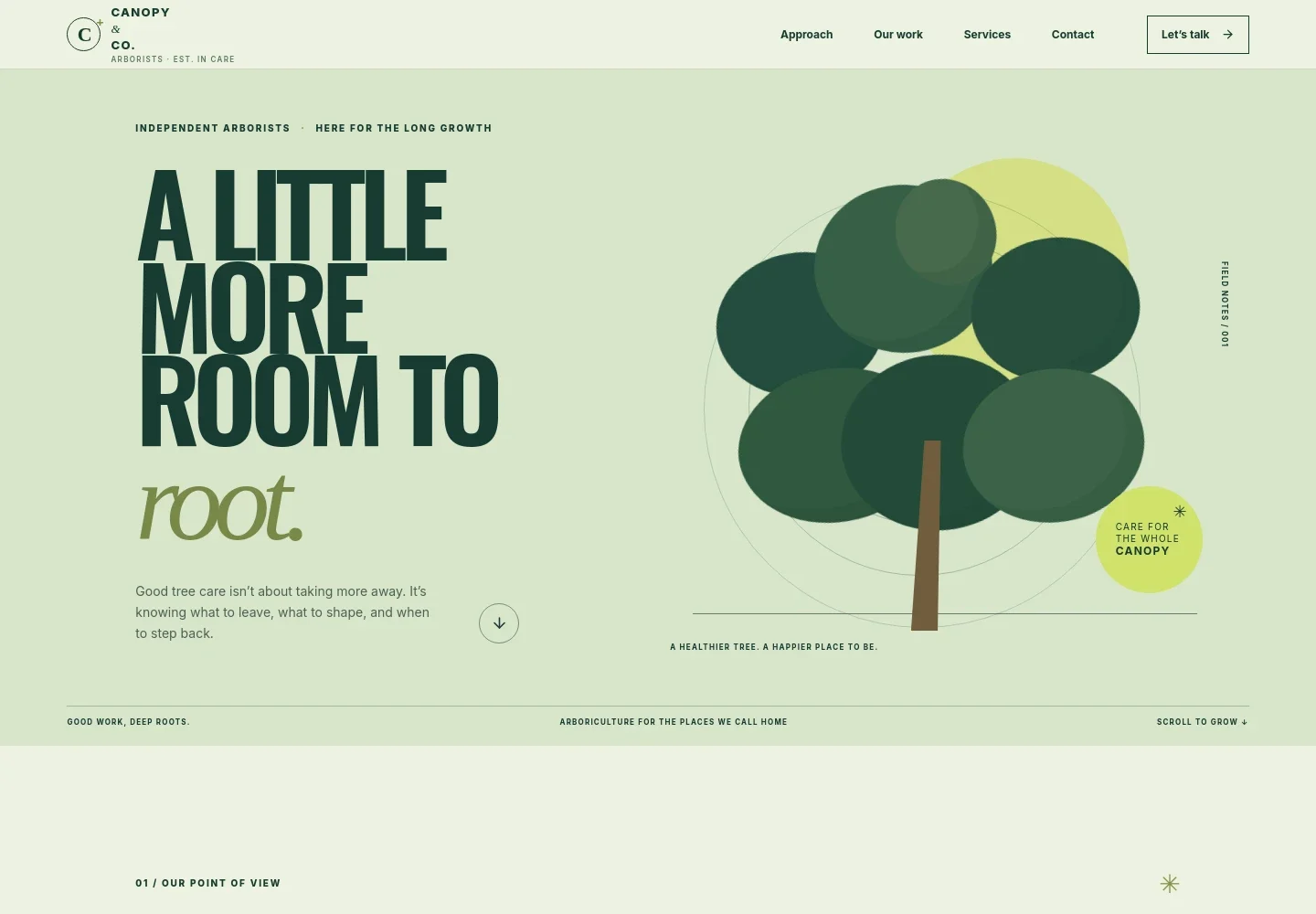 Tree Service Website Template
