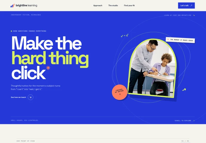 Tuition Class Website Template