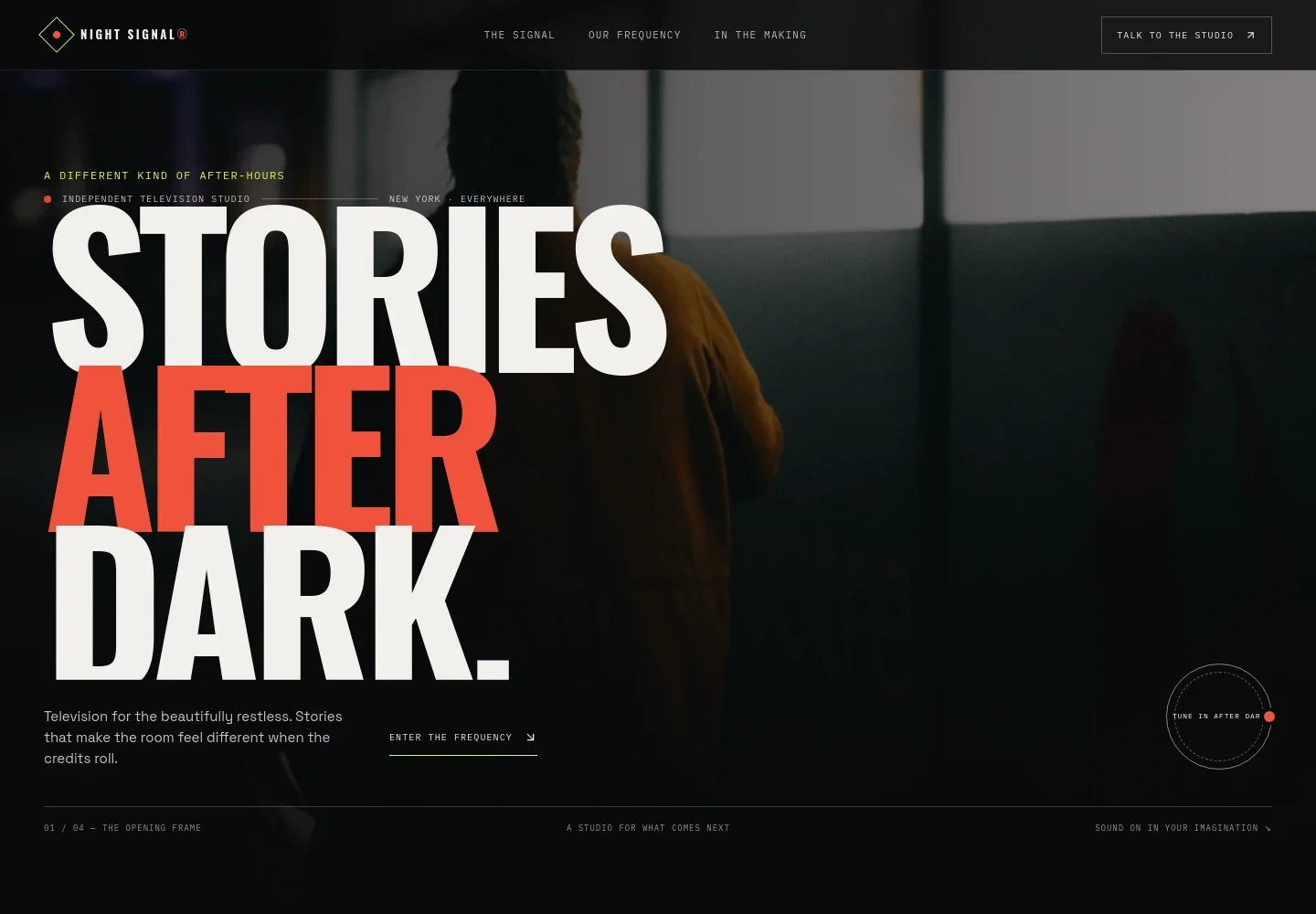 TV Show Website Template
