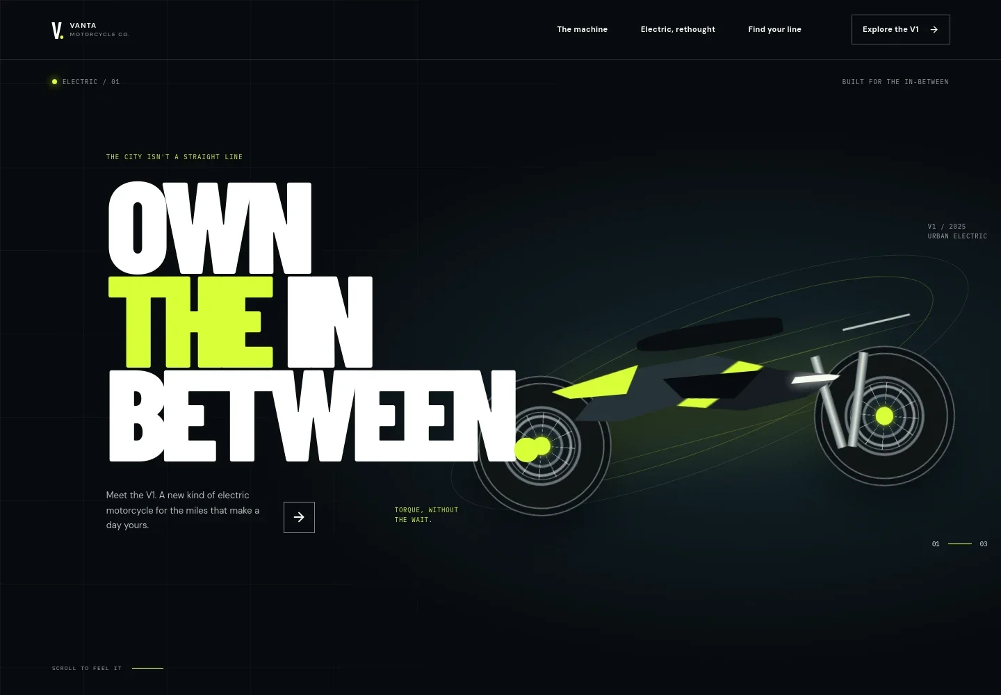 Two Wheeler Website Template
