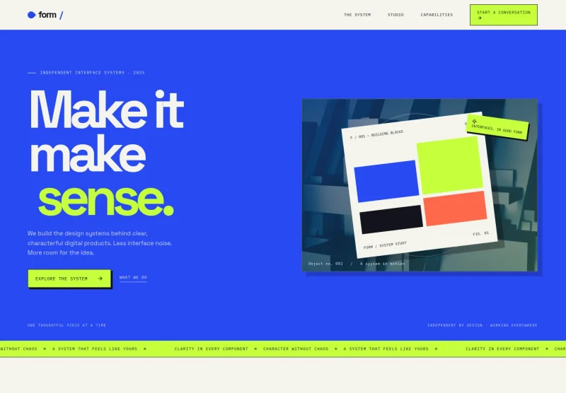 UI Kit Website Template