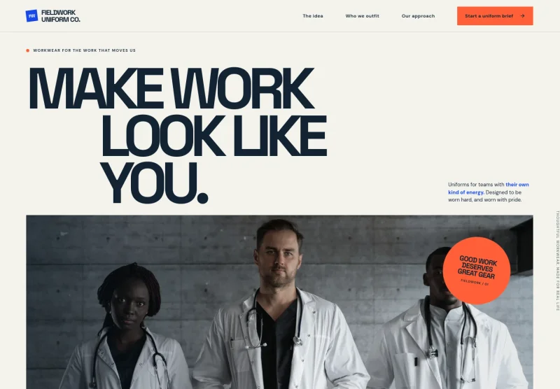 Uniform Store Website Template