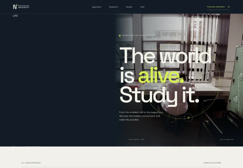 University Department Website Template