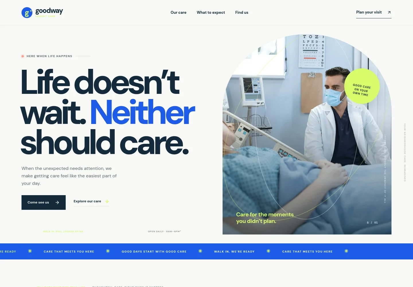 Urgent Care Center Website Template
