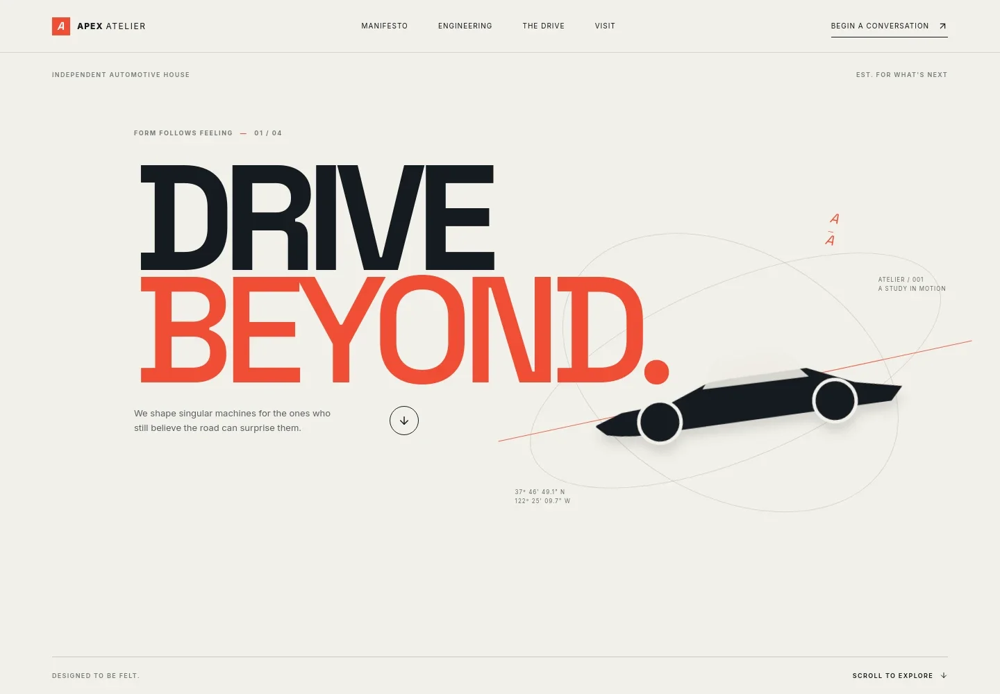 Vehicle Website Template