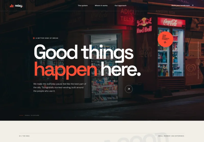Vending Machine Supplier Website Template