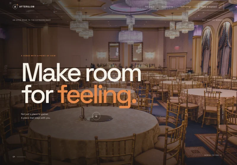 Venue Website Template