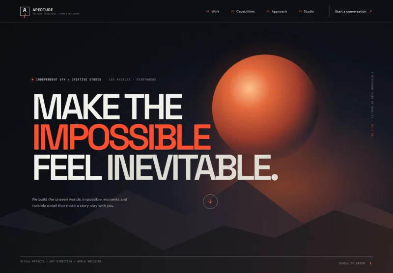 VFX Company Website Template