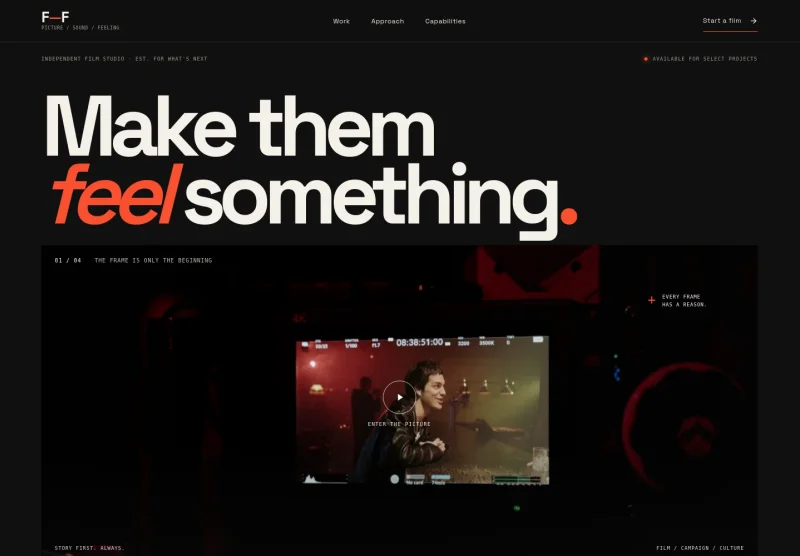 Video Agency Website Template
