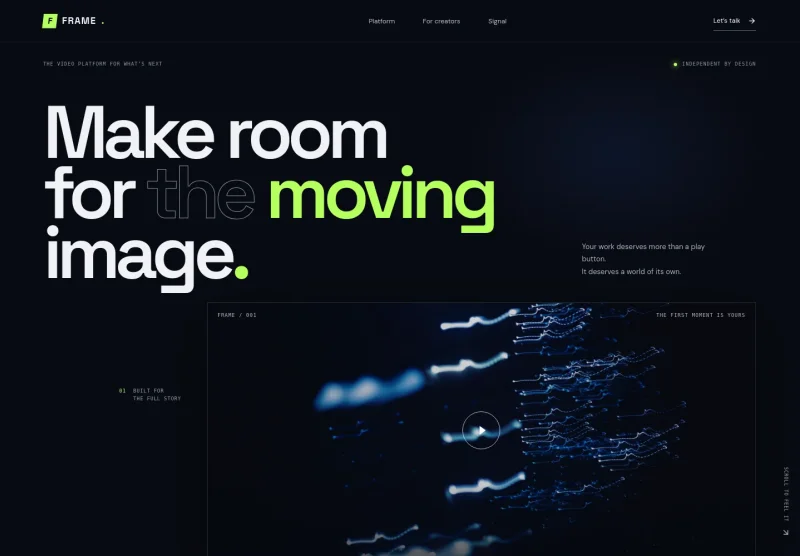 Video Hosting Website Template
