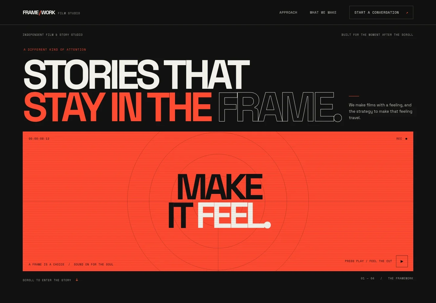 Video Marketing Website Template