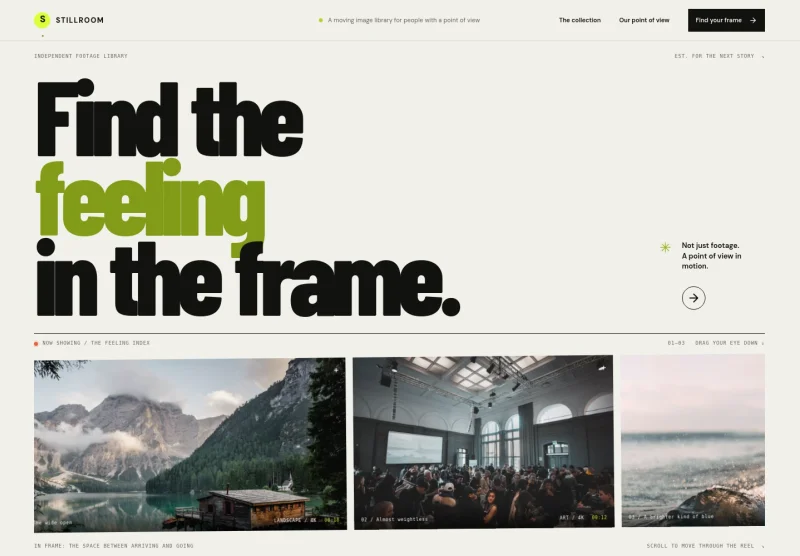 Video Stock Website Template