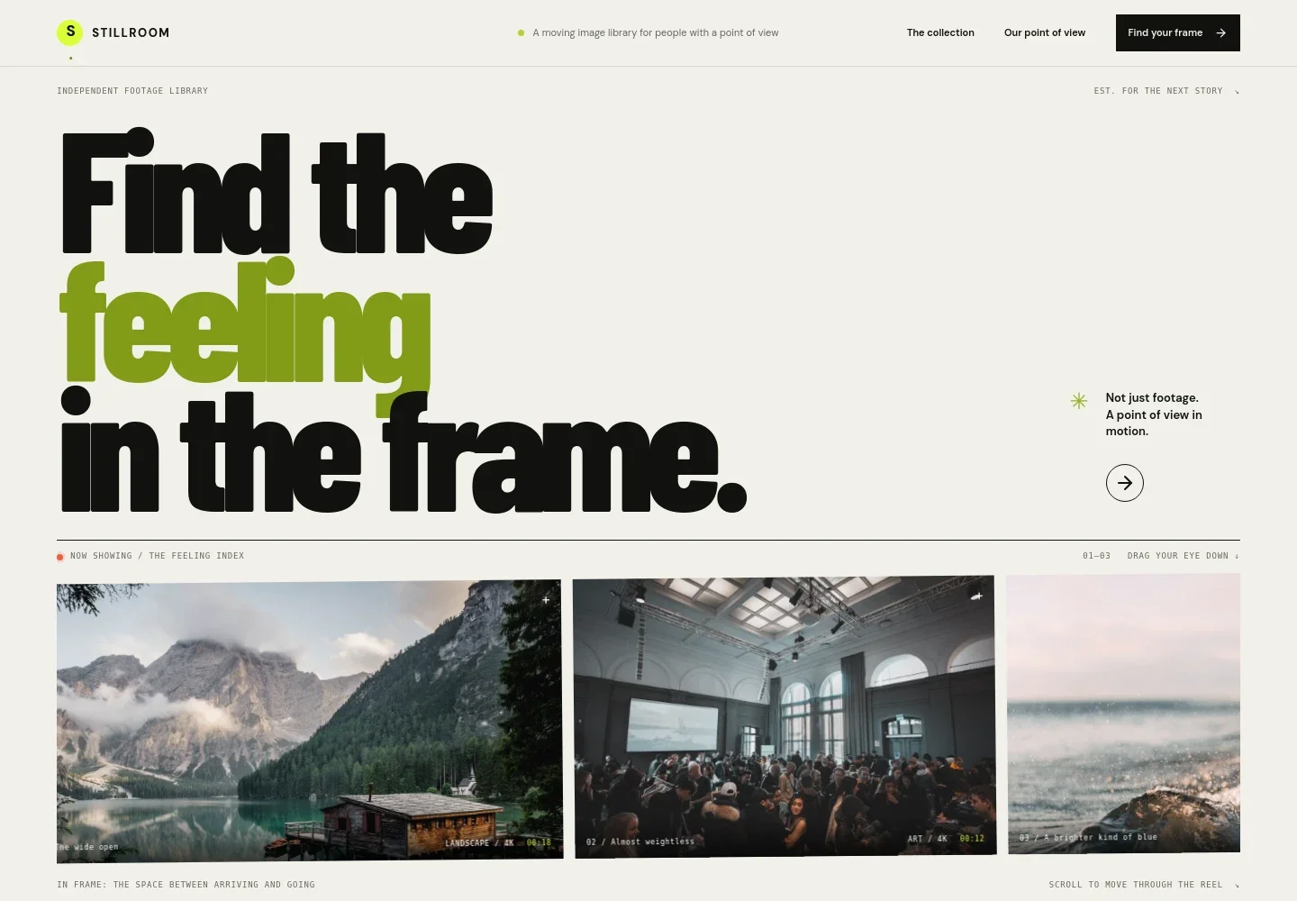 Video Stock Website Template
