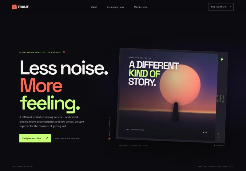 Video Streaming Website Template