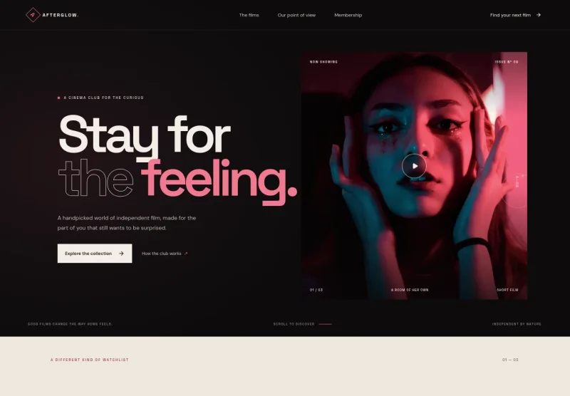 Video Subscription Website Template