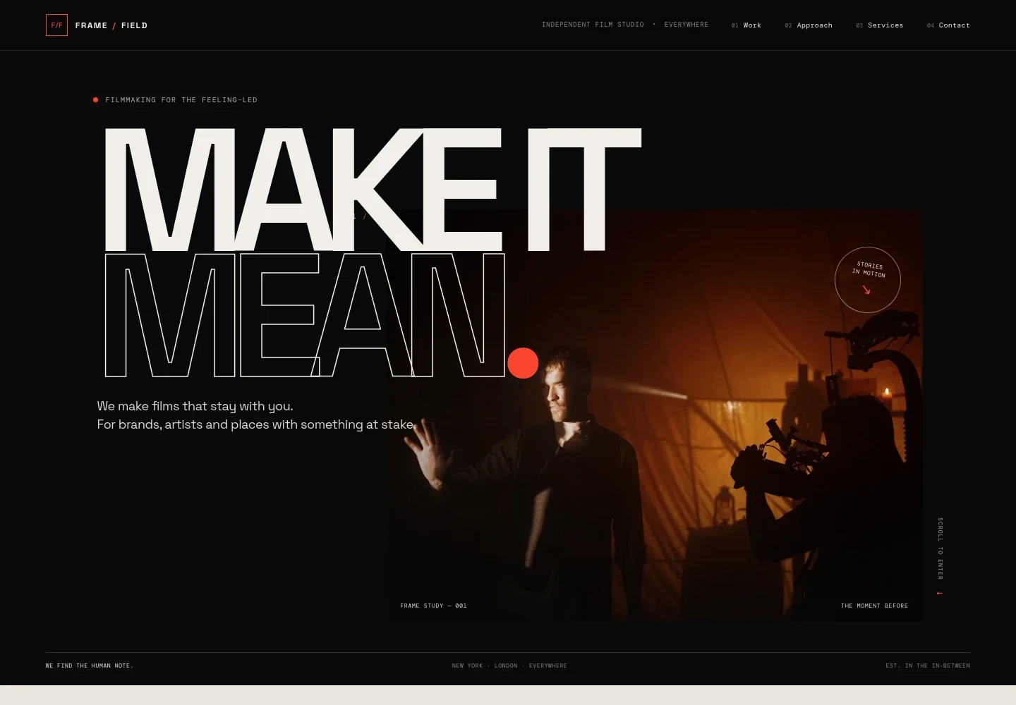 Videography Website Template